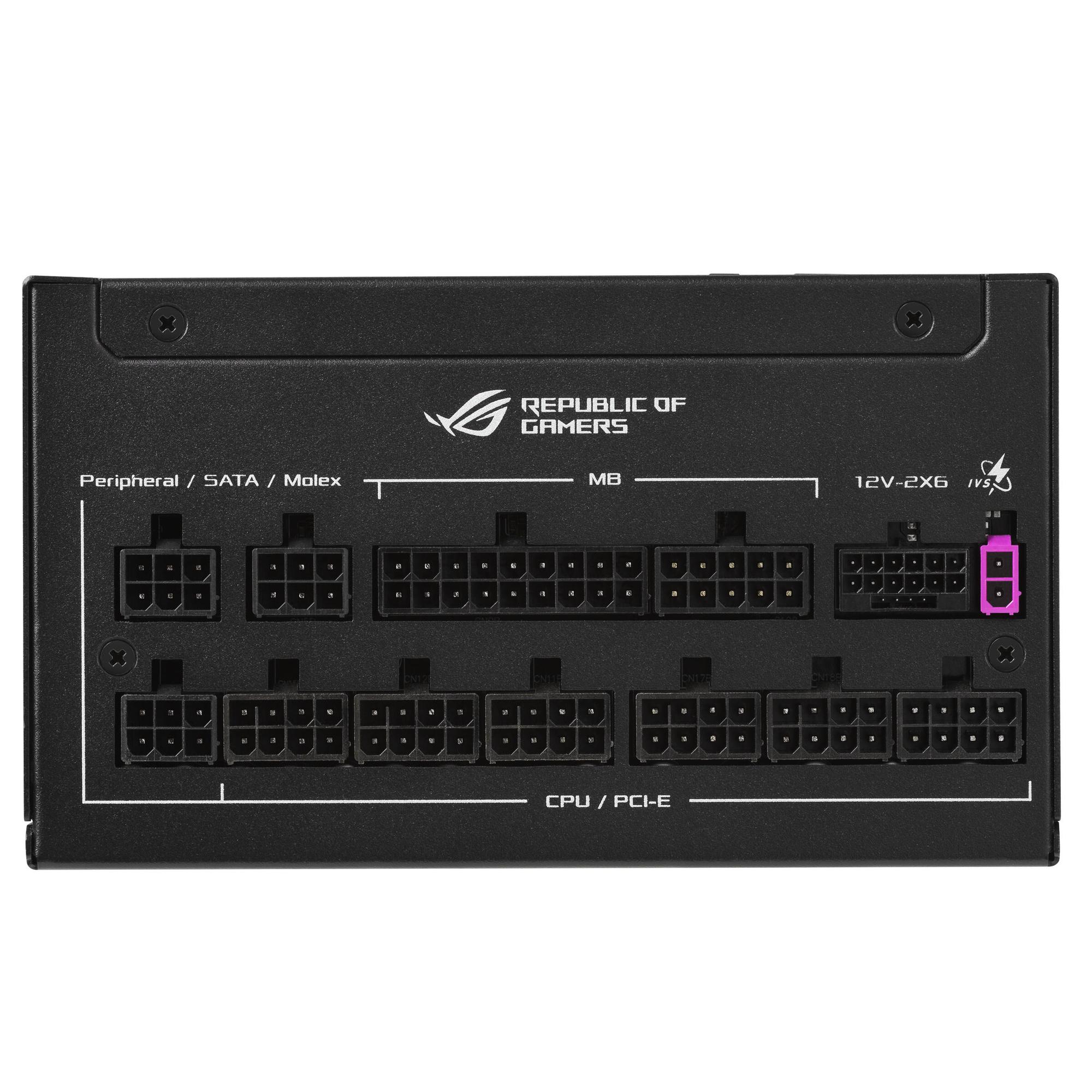 ASUS Alimentation pour PC ROG Strix 1000W Platinum / 90YE00W1-B0NA00 Noir, argent
