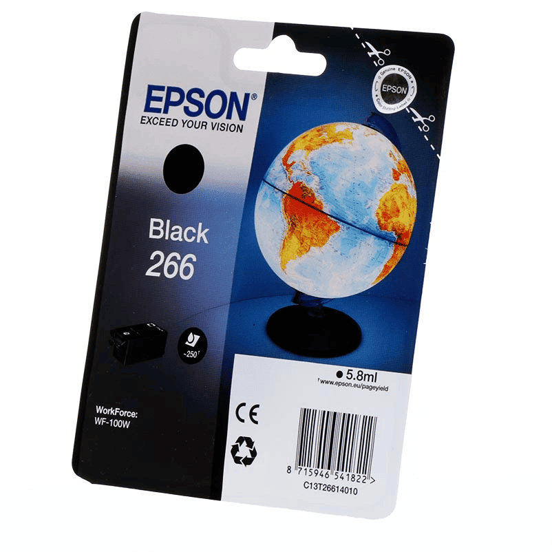 Epson Inchiostro 266 / C13T26614010 Nero