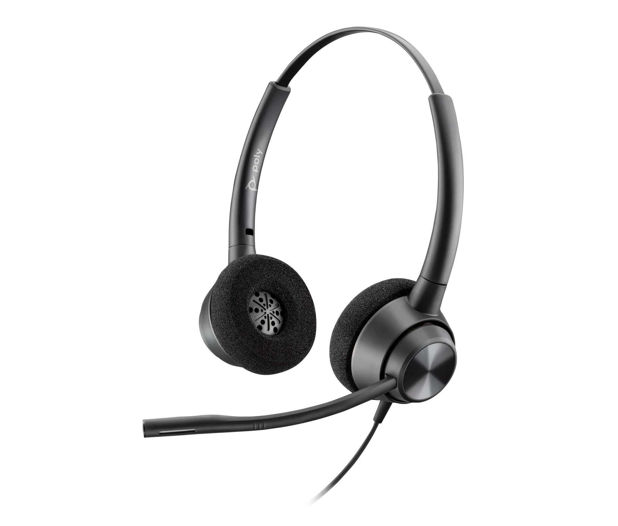 Plantronics/Poly Headset EncorePro 320 / 77T26AA Schwarz