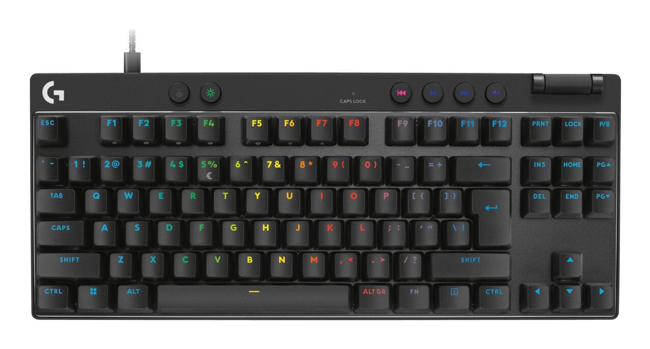 Logitech Tastatur G Pro X Rapid TKL / 920-013233 Schwarz