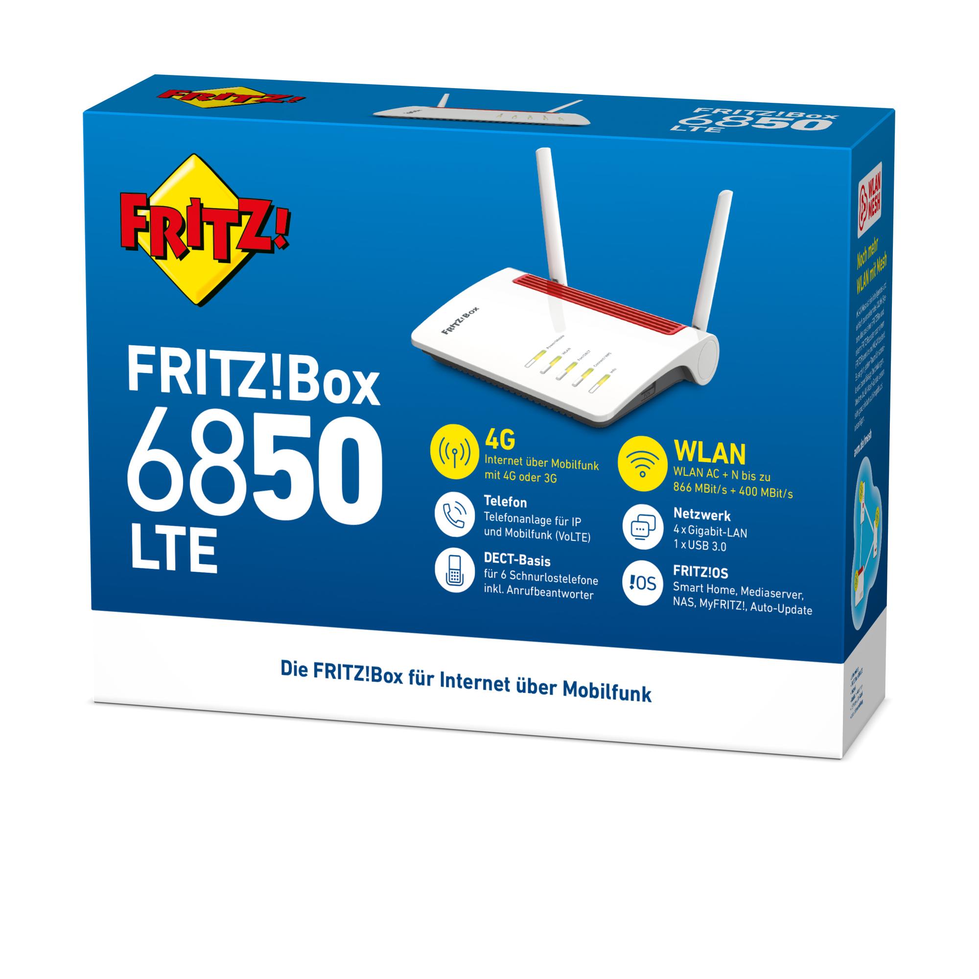 Fritz! Router 6850 LTE / 20002926 Weiß