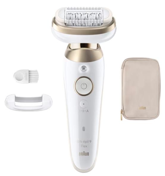 Braun Epilierer Silk-épil 9 Flex SES9-011 / 8700216963626 Gold, Weiß