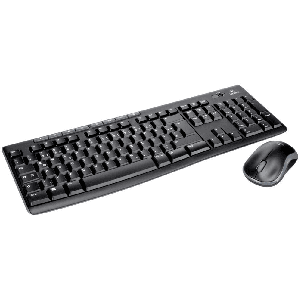 Logitech Mouse and keyboard set MK270 / 920-004511 Black