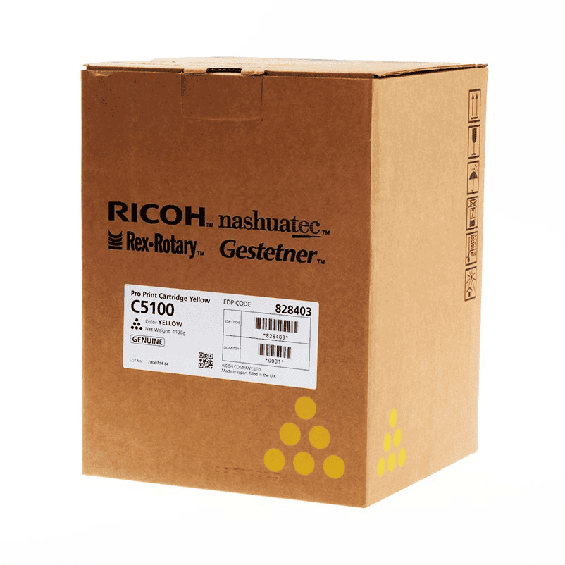 Ricoh Toner C5100 / 828403 Yellow