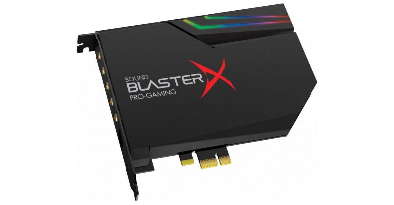 Creative Carte son Sound BlasterX AE-5 Plus / 70SB174000003 Noir