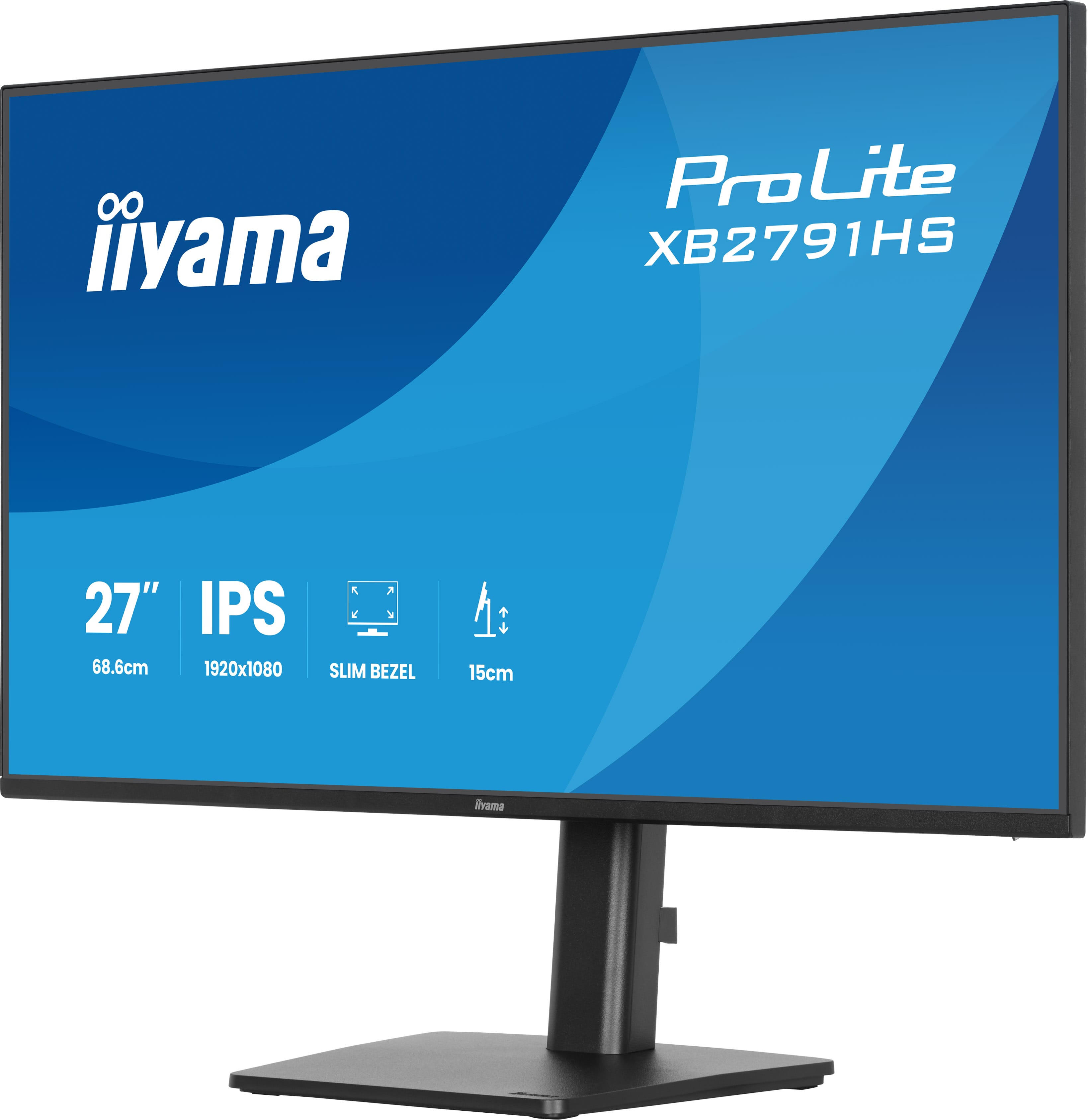 iiyama Monitor ProLite XB2791HS / XB2791HS-B1 Black 68.6 cm (27")