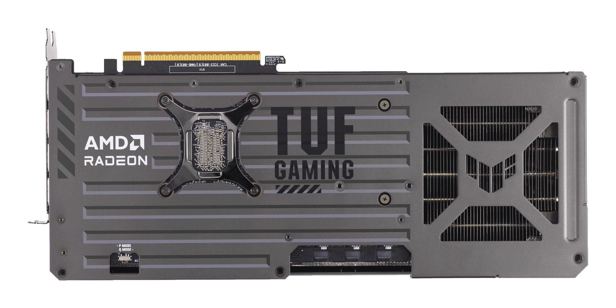 ASUS Grafikkarte TUF RX9070XT O16G / 90YV0L70-M0NA00 Schwarz, Silber