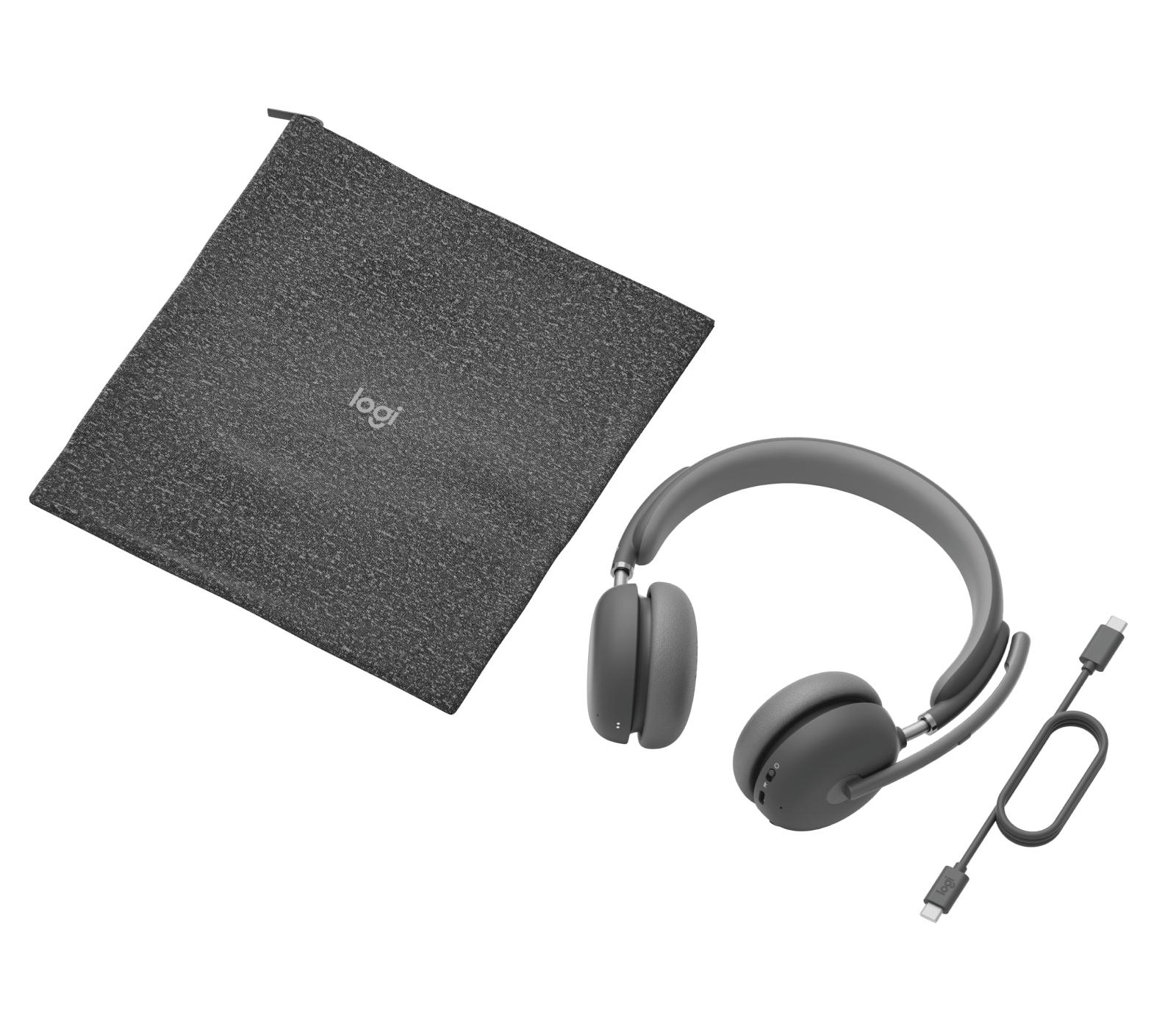 Logitech Auriculares Zone Wireless 2 MS / 981-001436 Grafito