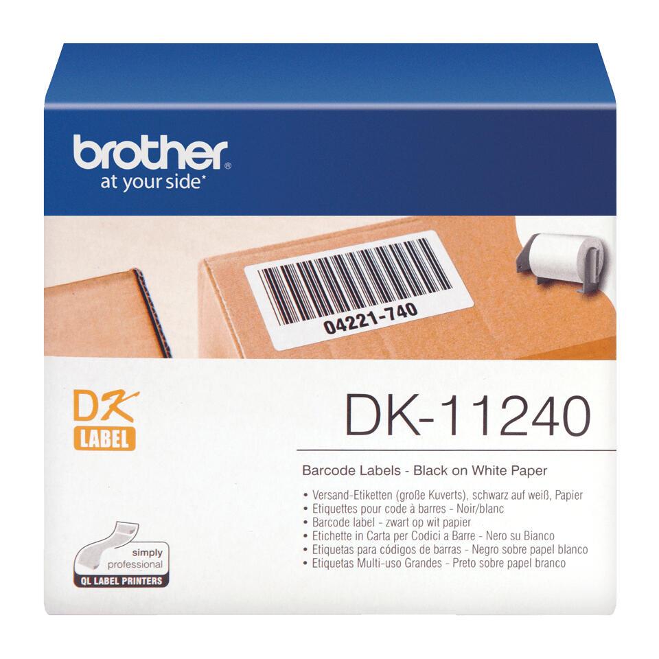 Brother Etiqueta DK-11240 / DK11240 Blanco