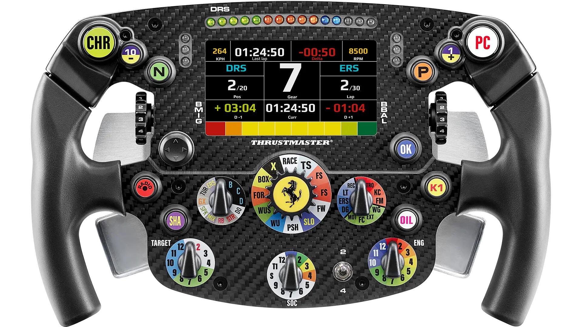 Thrustmaster Controllore Formula Wheel Add-On Ferrari SF-25 Edition / 4060466 Nero 10,9 cm (4,3")