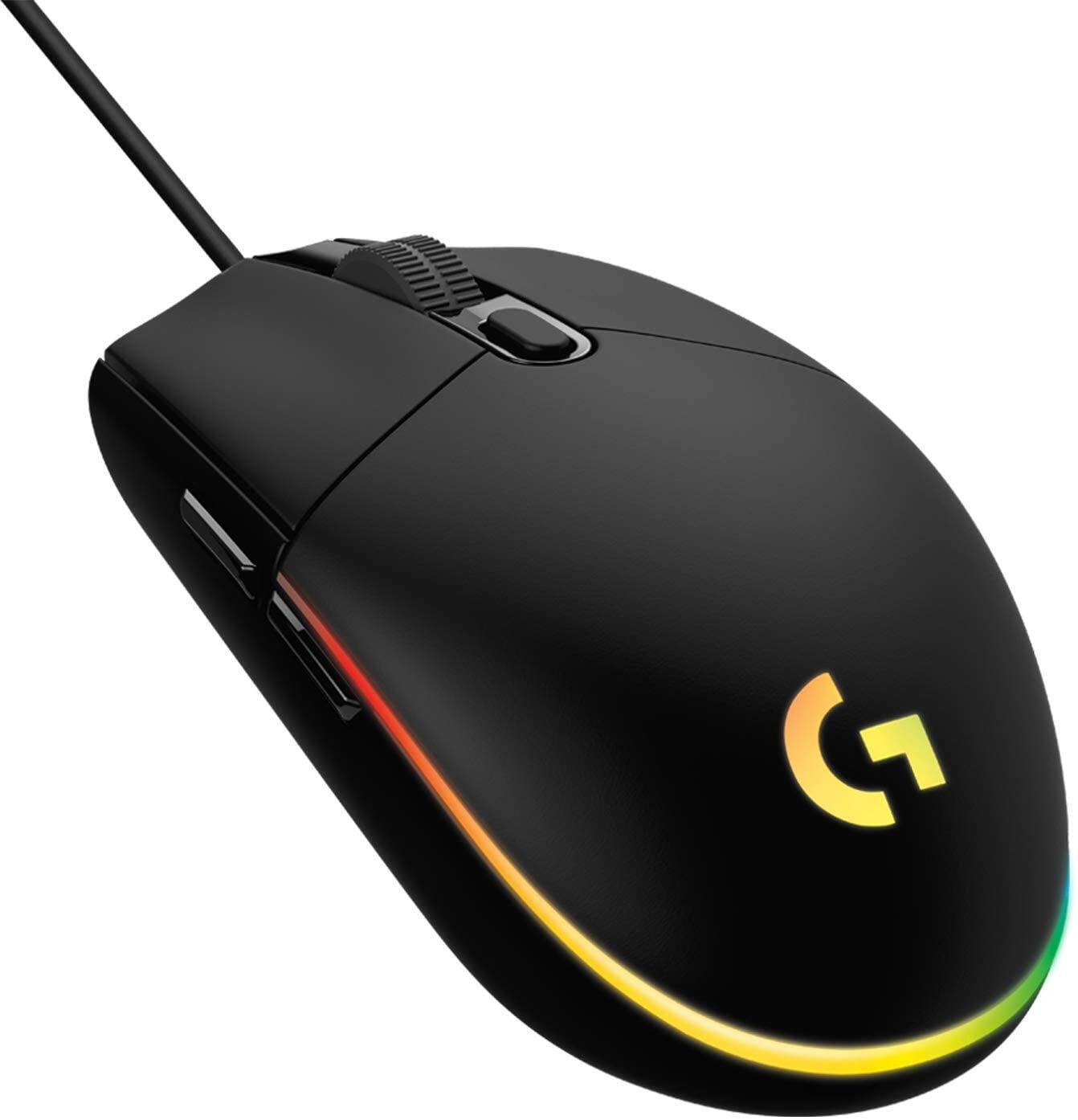Logitech Maus G203 Lightsync / 910-005796 Schwarz