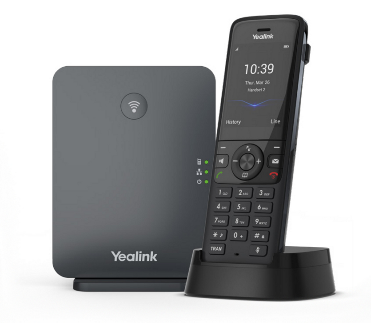 Yealink Téléphone W78P / 1302026 Noir