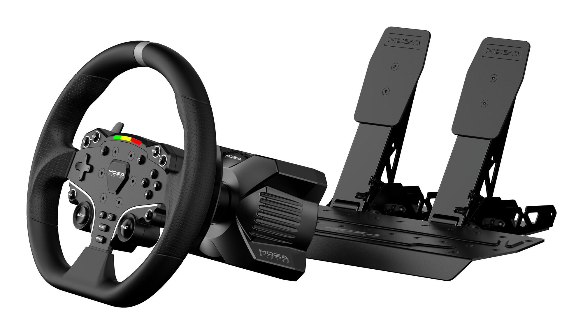 Moza Racing Controllore R3 Wheel and Pedals / RS074 Nero