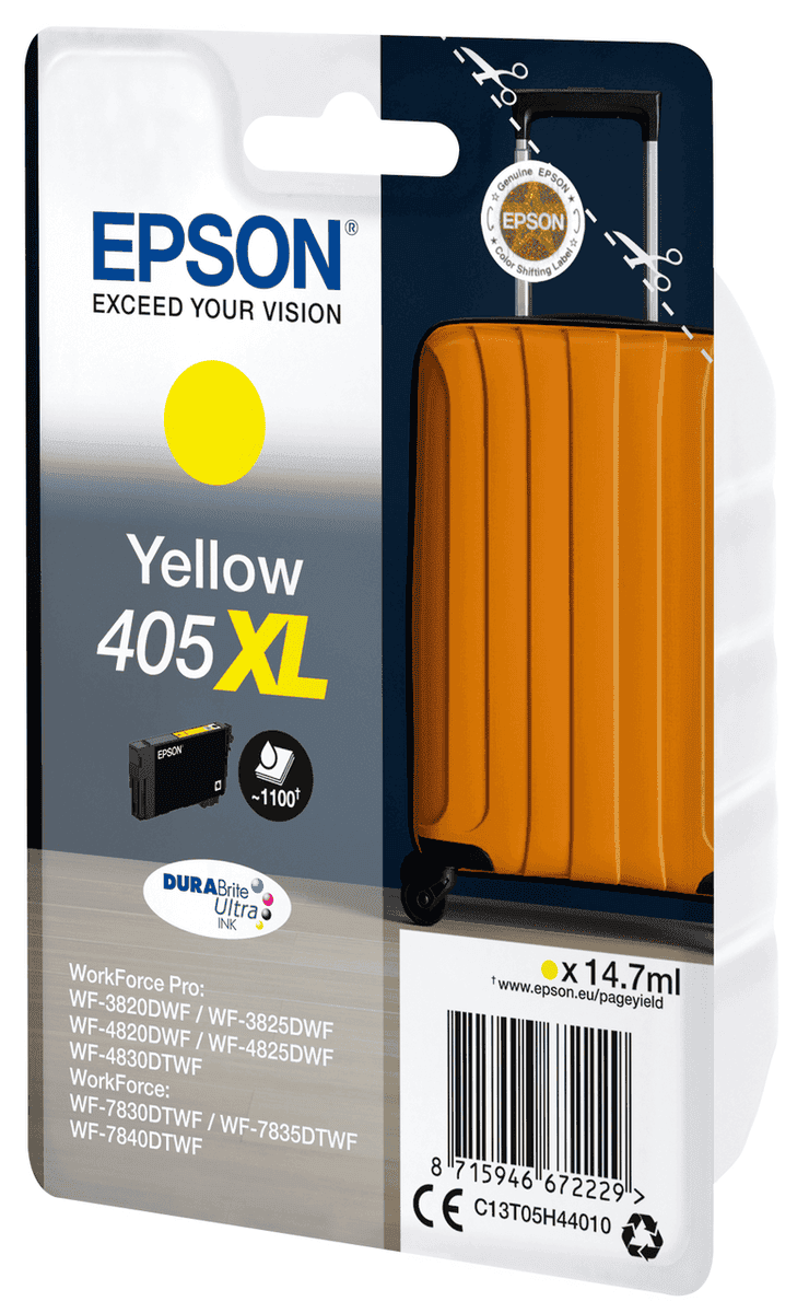 Epson Encre 405XL / C13T05H44010 Jaune