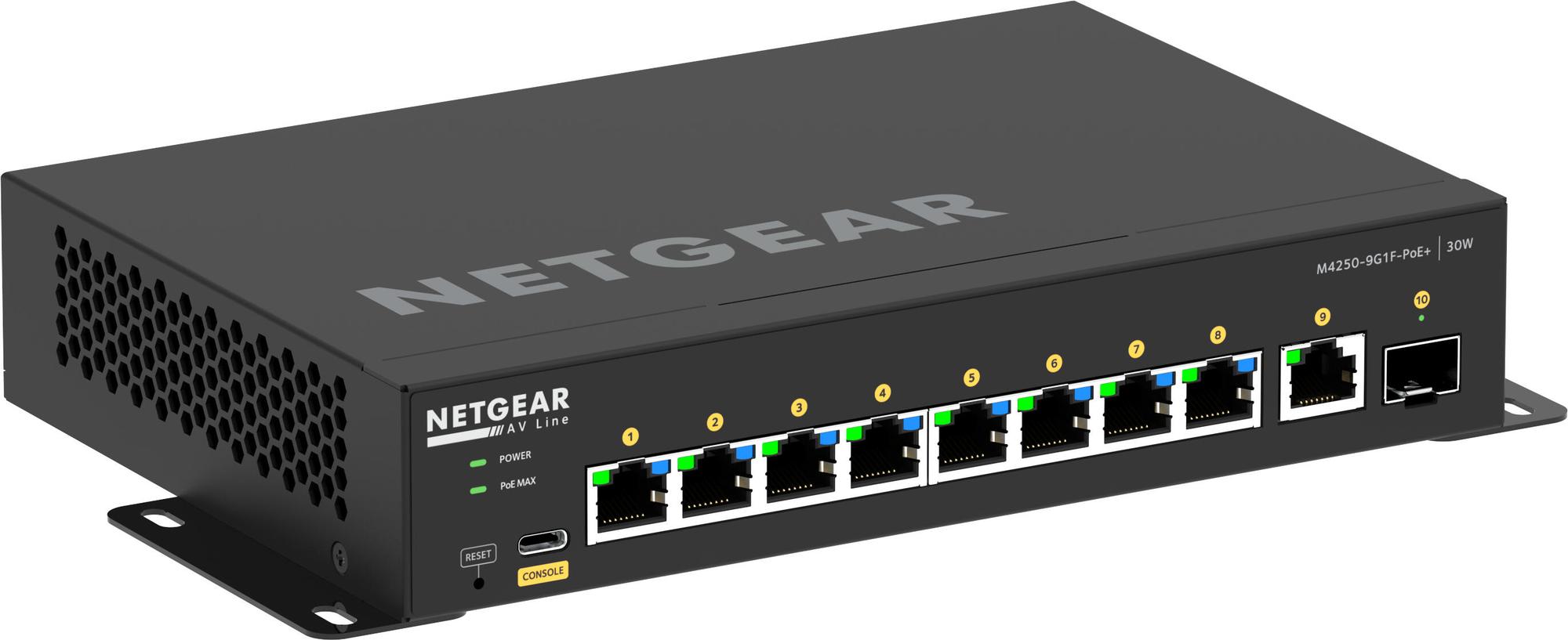 Netgear Interruptor GSM4210 / GSM4210PD-100EUS Negro