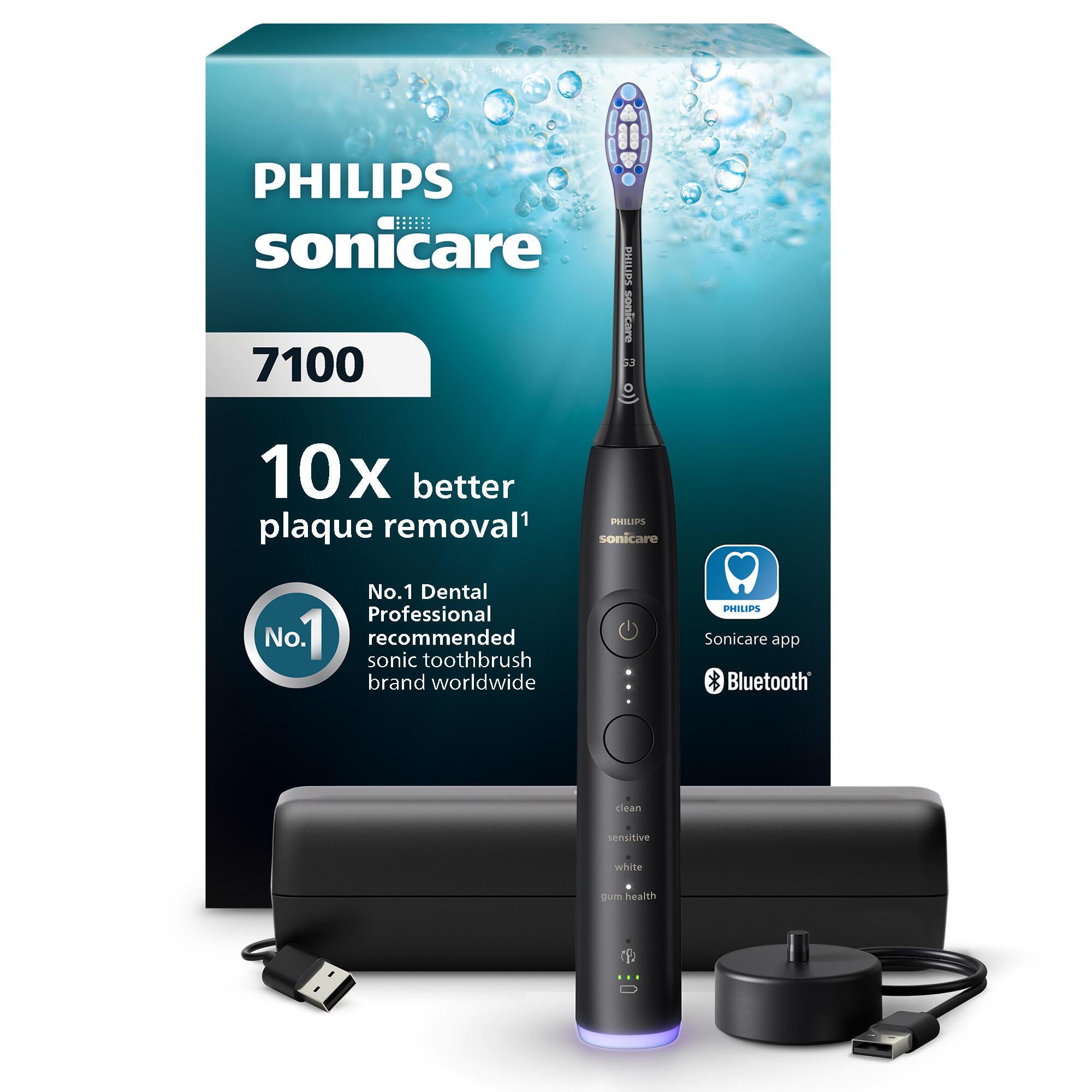 Philips Brosse à dents Sonicare 7100 Etui / HX7421/01 Noir Standard