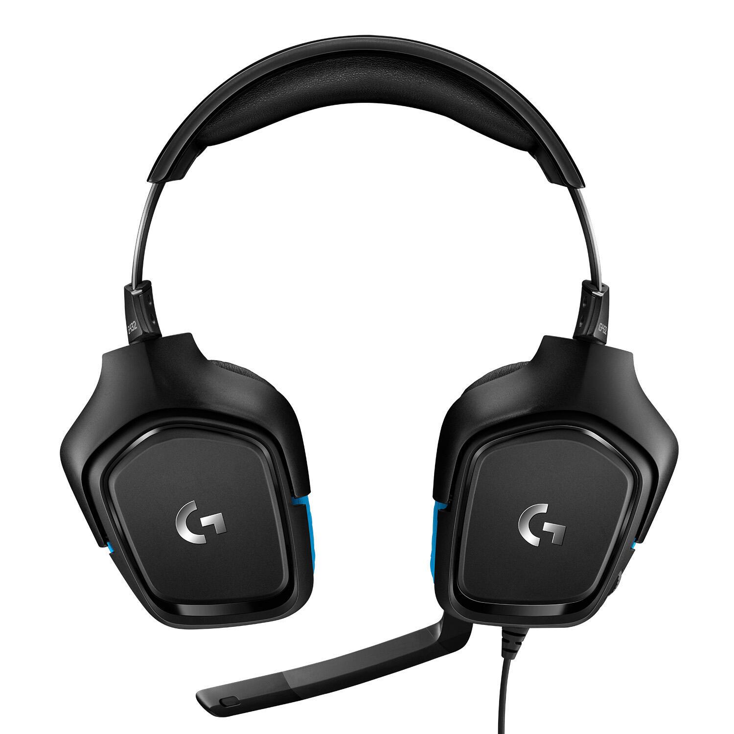 Logitech Headset G432 / 981-000770 Schwarz, Blau