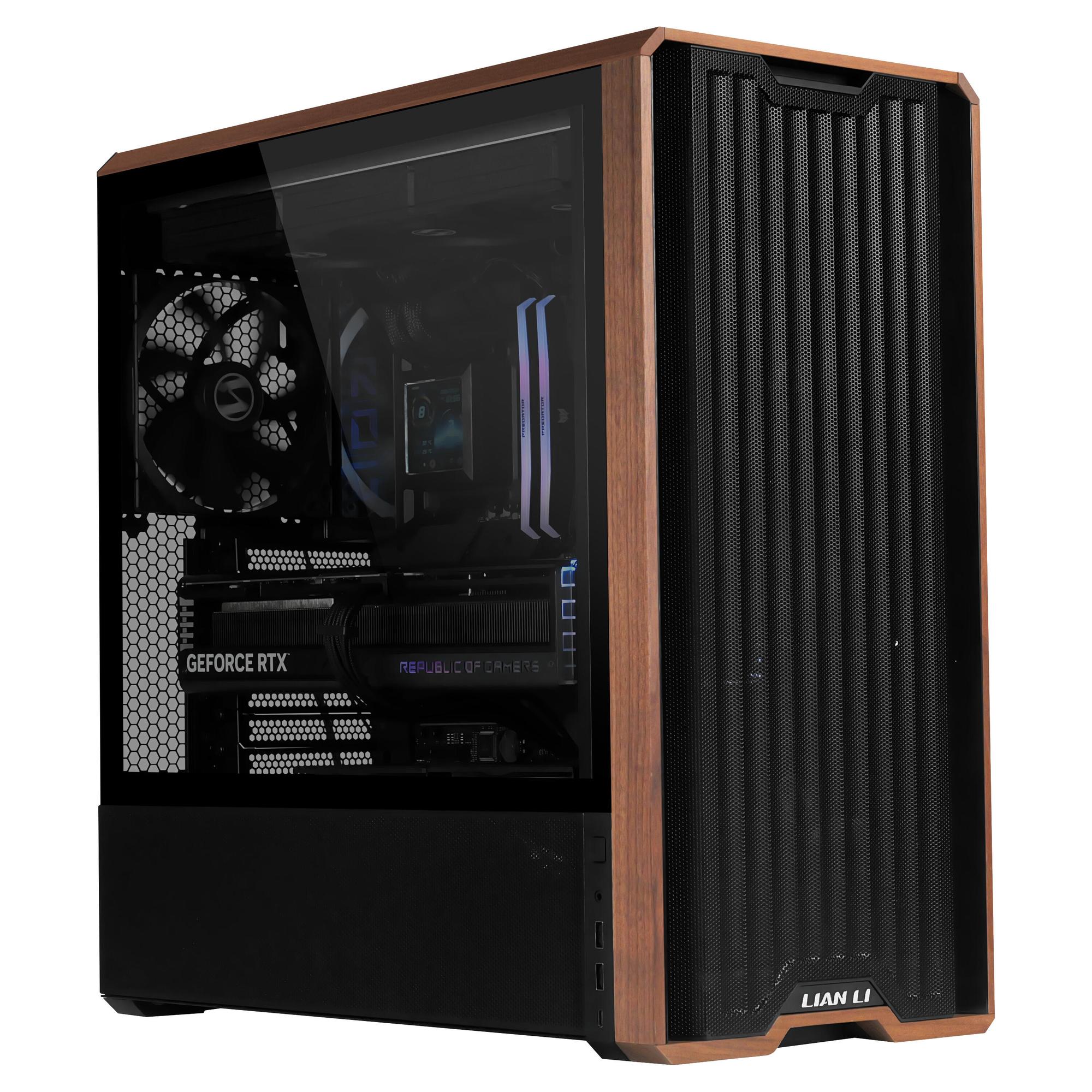 Lian Li PC case Lancool 217 Wood / G99.LAN217X.00 Black, wood