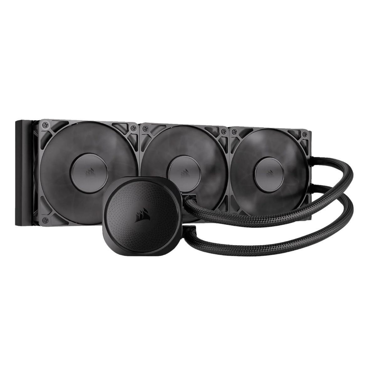 Corsair Wasserkühlung NAUTILUS 360 / CW-9060089-WW Schwarz XL