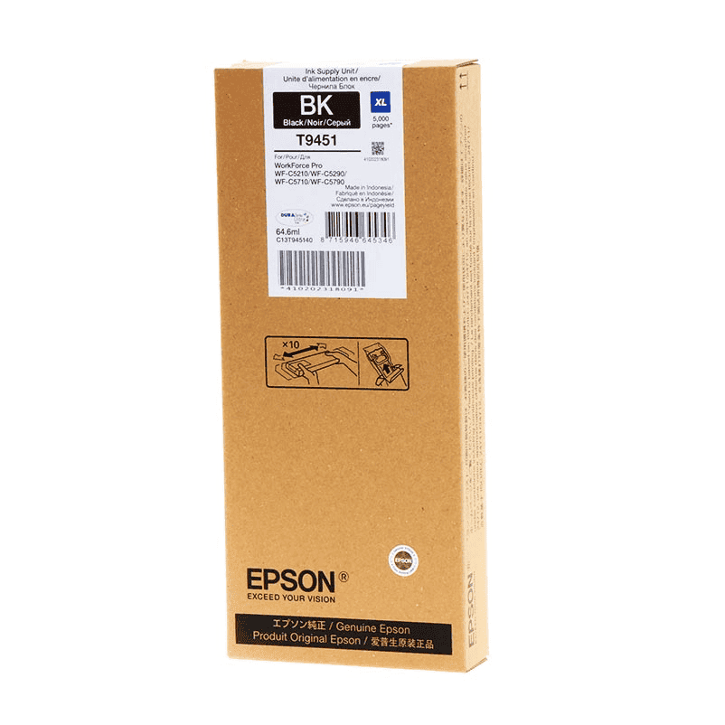 Epson Tinte T9451 / C13T945140 Schwarz XL