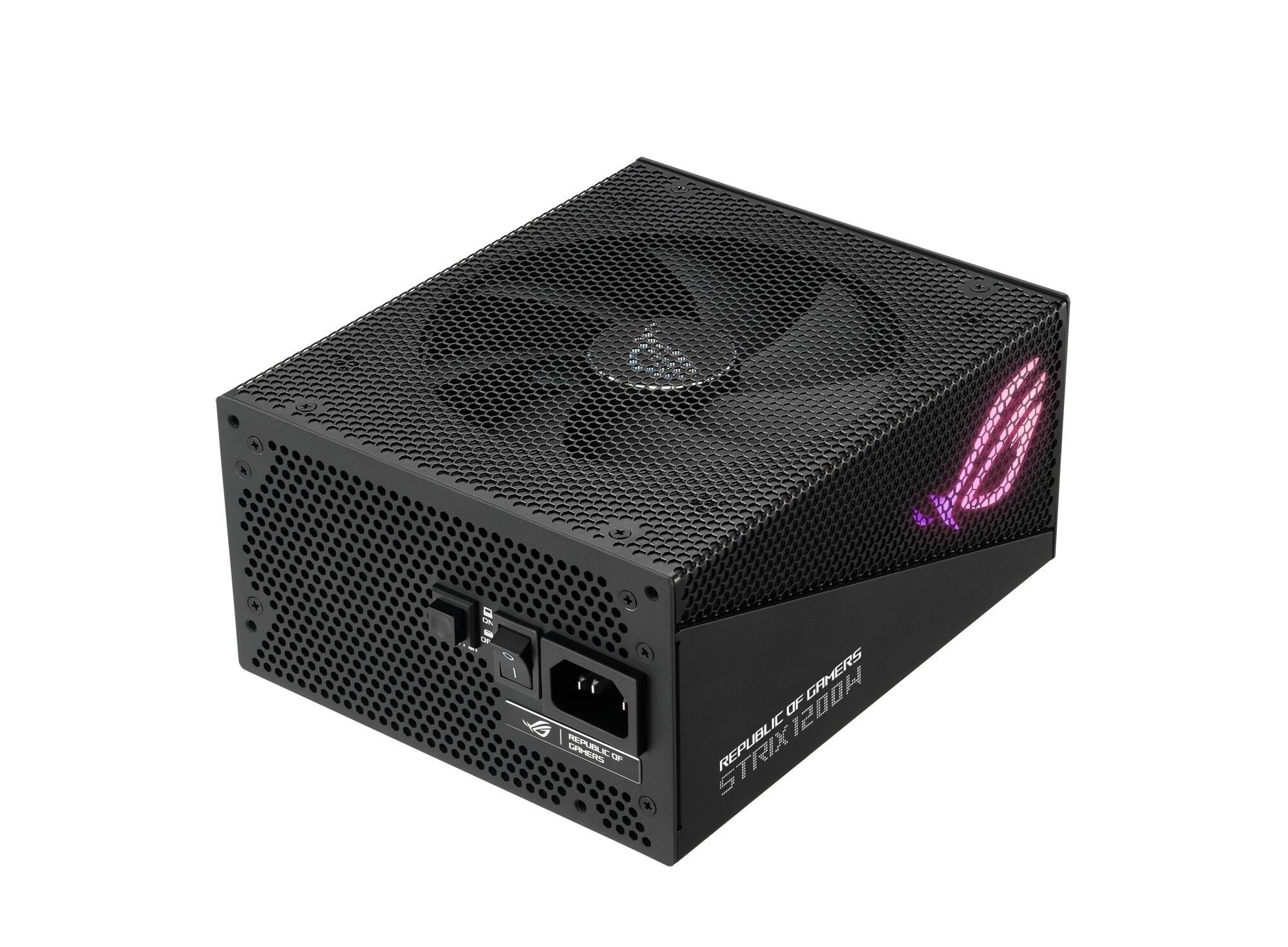 ASUS PC power supply unit ROG Strix 1200W Aura Ed. / 90YE00P0-B0NA00 Black