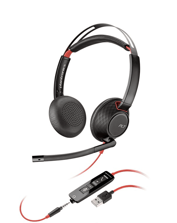 Plantronics/Poly Casque 207576 / 207576-201 Noir