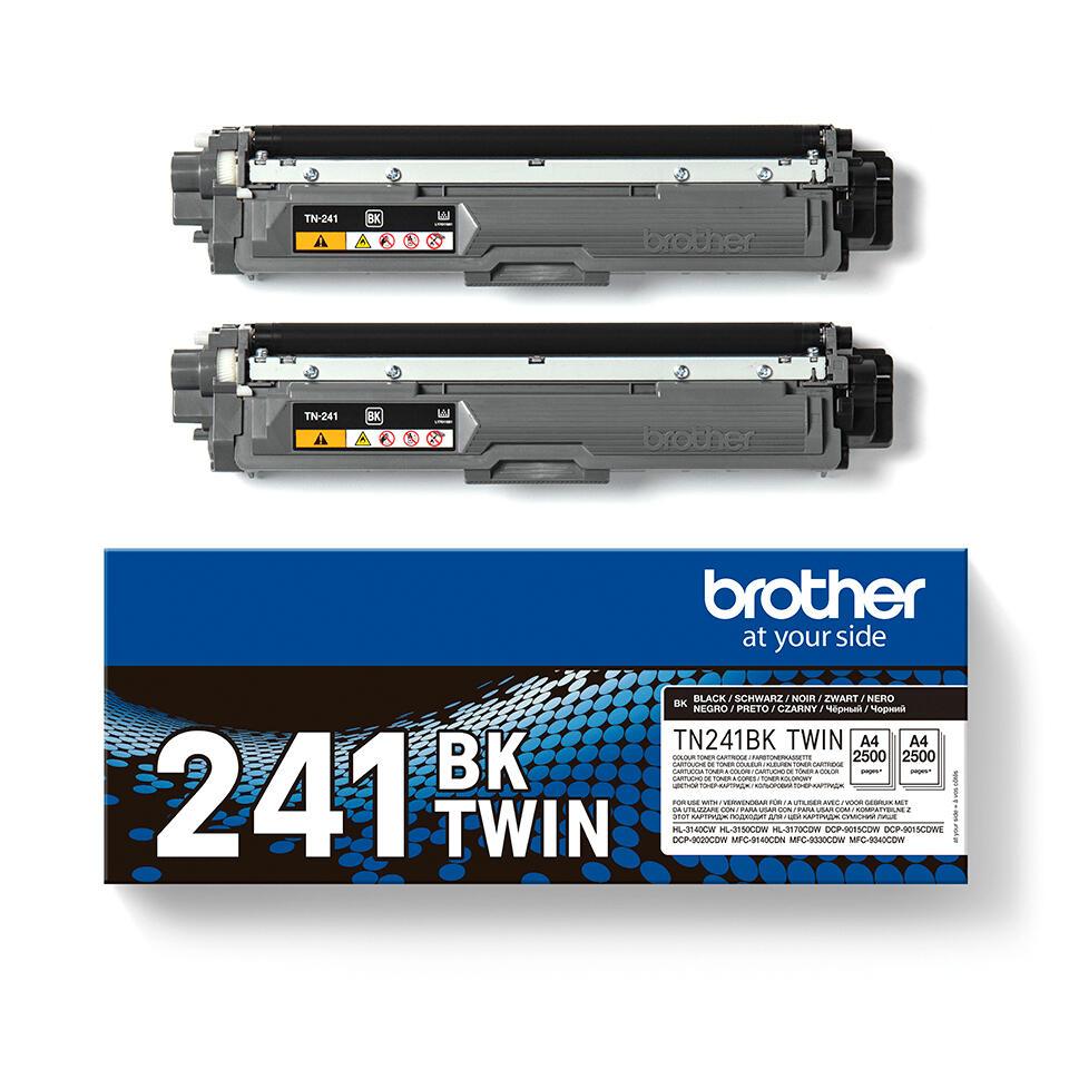 Brother Tóner TN-241BKTWIN / TN241BKTWIN Negro Doppelpack
