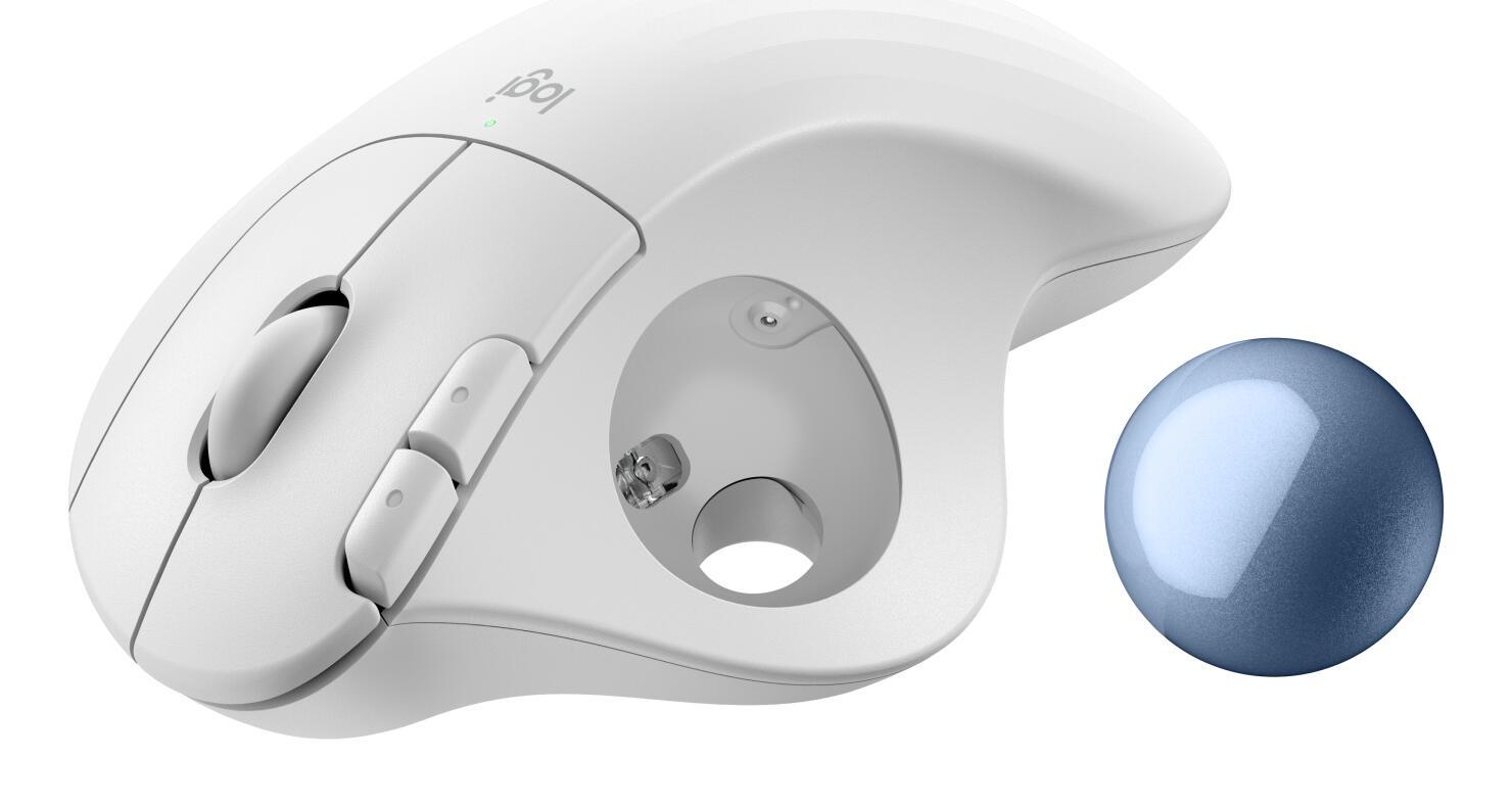 Logitech Mouse ERGO M575S / 910-007030 Blue, white