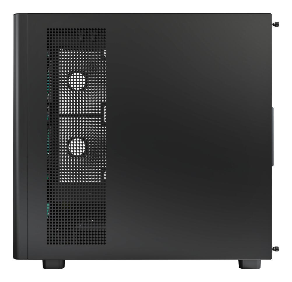 Montech PC-Gehäuse XR Wood / XR WOOD (B) Schwarz