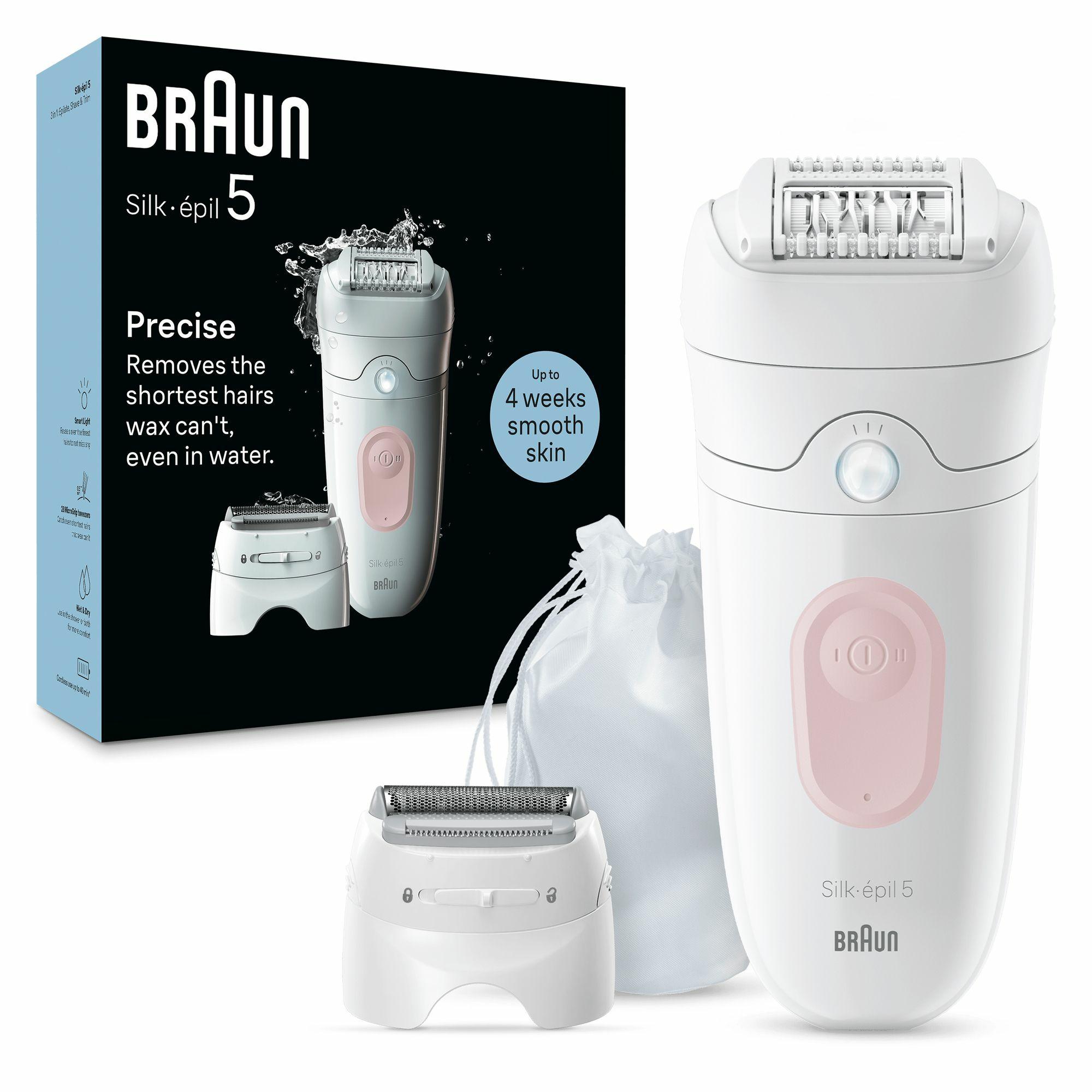 Braun Epilator Silk-épil 5-030 / 225045 Pink, white Standard