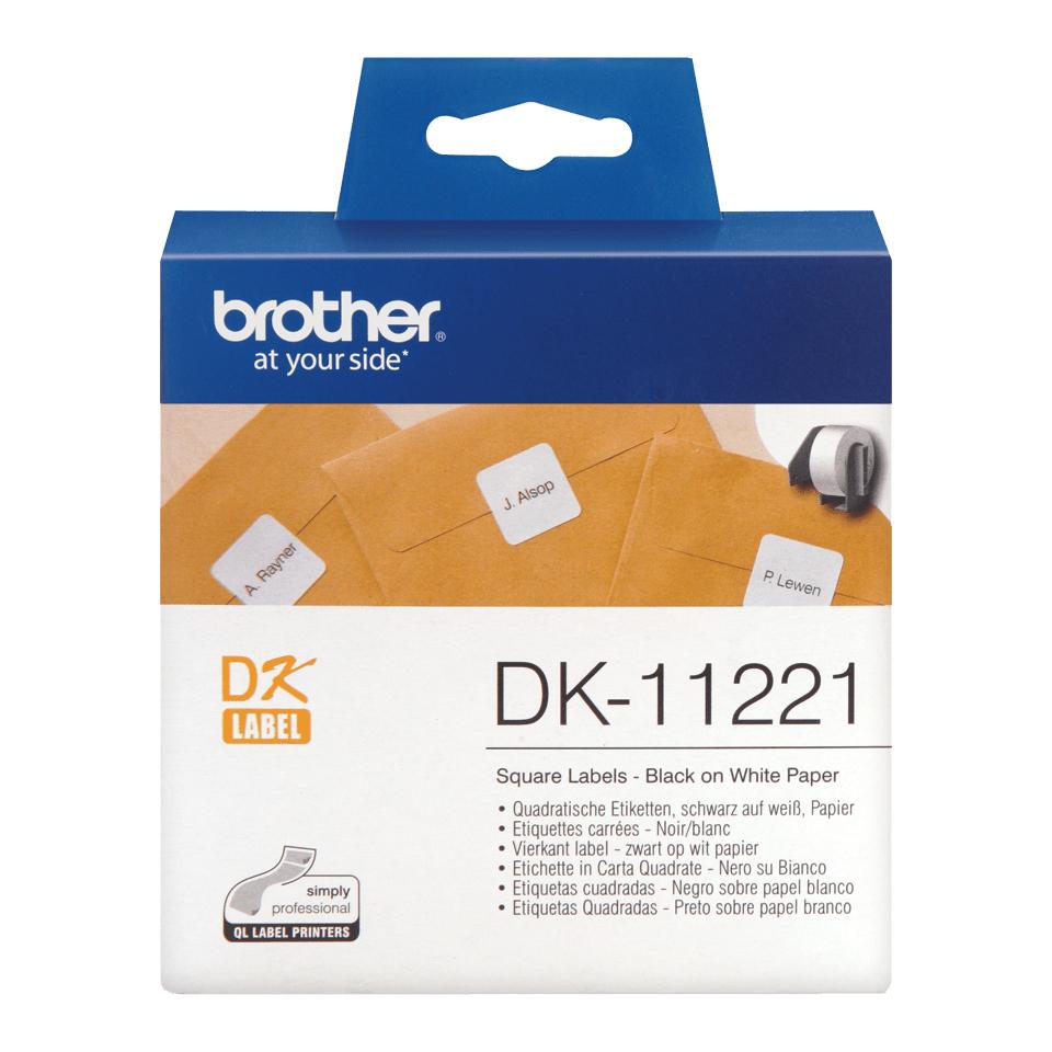 Brother Étiquette DK-11221 / DK11221 Blanc