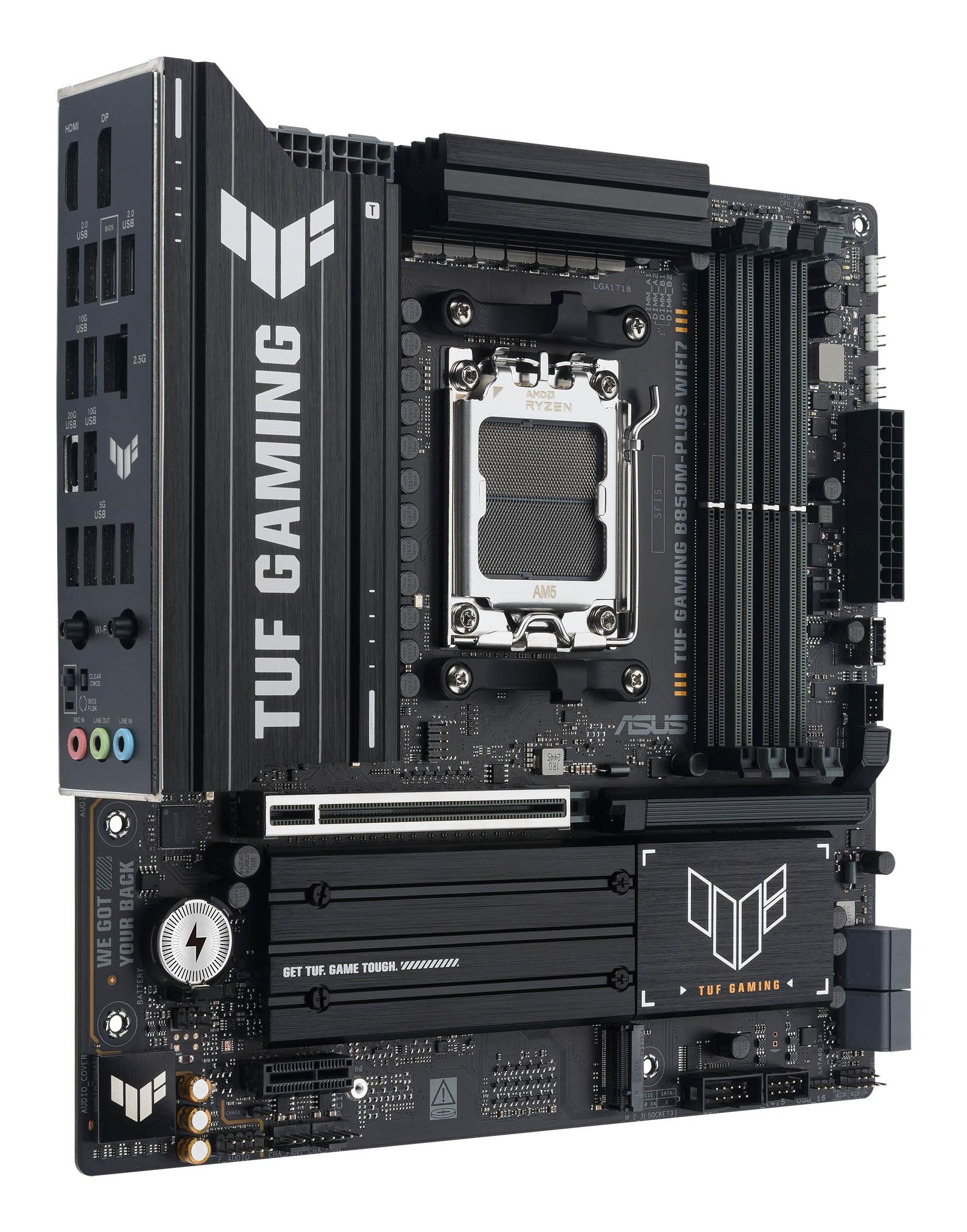 ASUS Mainboard TUF GAMING B850M-PLUS WIFI7 / 90MB1MU0-M0EAY0 Schwarz