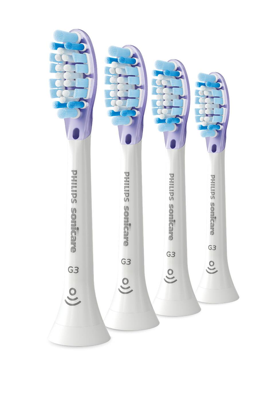 Philips Spazzolino da denti collegabile Sonicare G3 Premium Gum Care / HX9054/87 Bianco 4-Pack