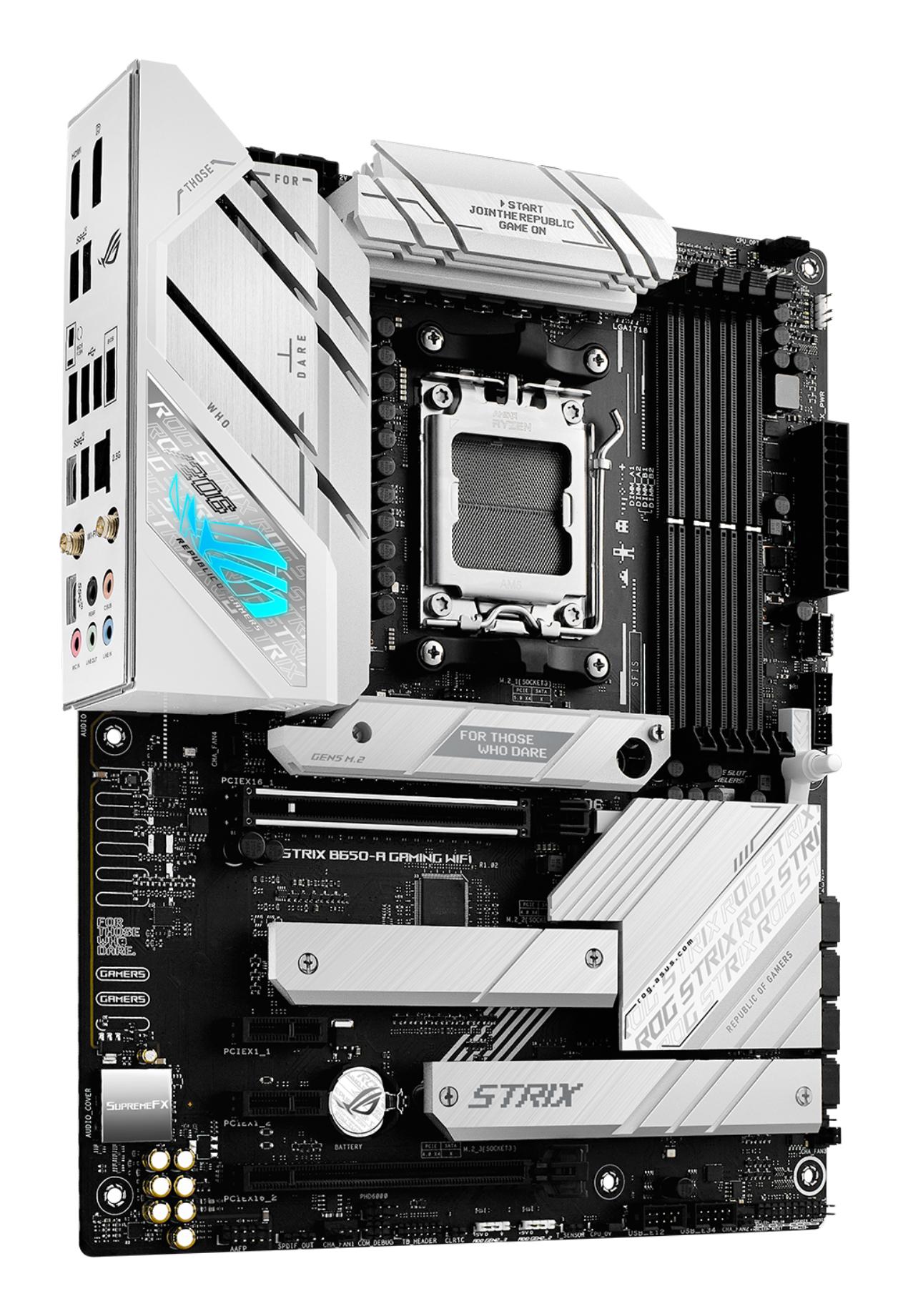 ASUS Scheda madre ROG STRIX B650-A GAMING WIFI / 90MB1BP0-M0EAY0 Nero, argento