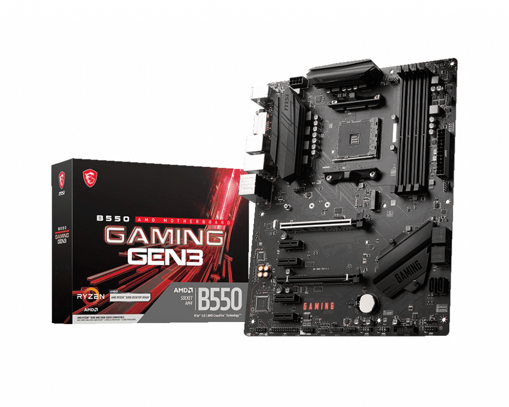MSI Mainboard B550 GAMING GEN3 / 7B86-050R Schwarz