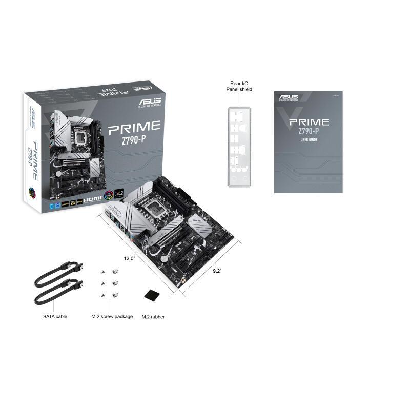 ASUS Mainboard PRIME Z790-P / 90MB1CK0-M1EAY0 Black