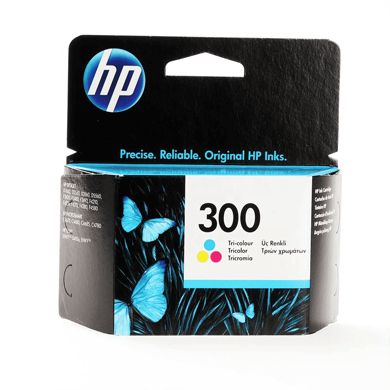 HP Tinte 300 / CC643EE C,M,Y