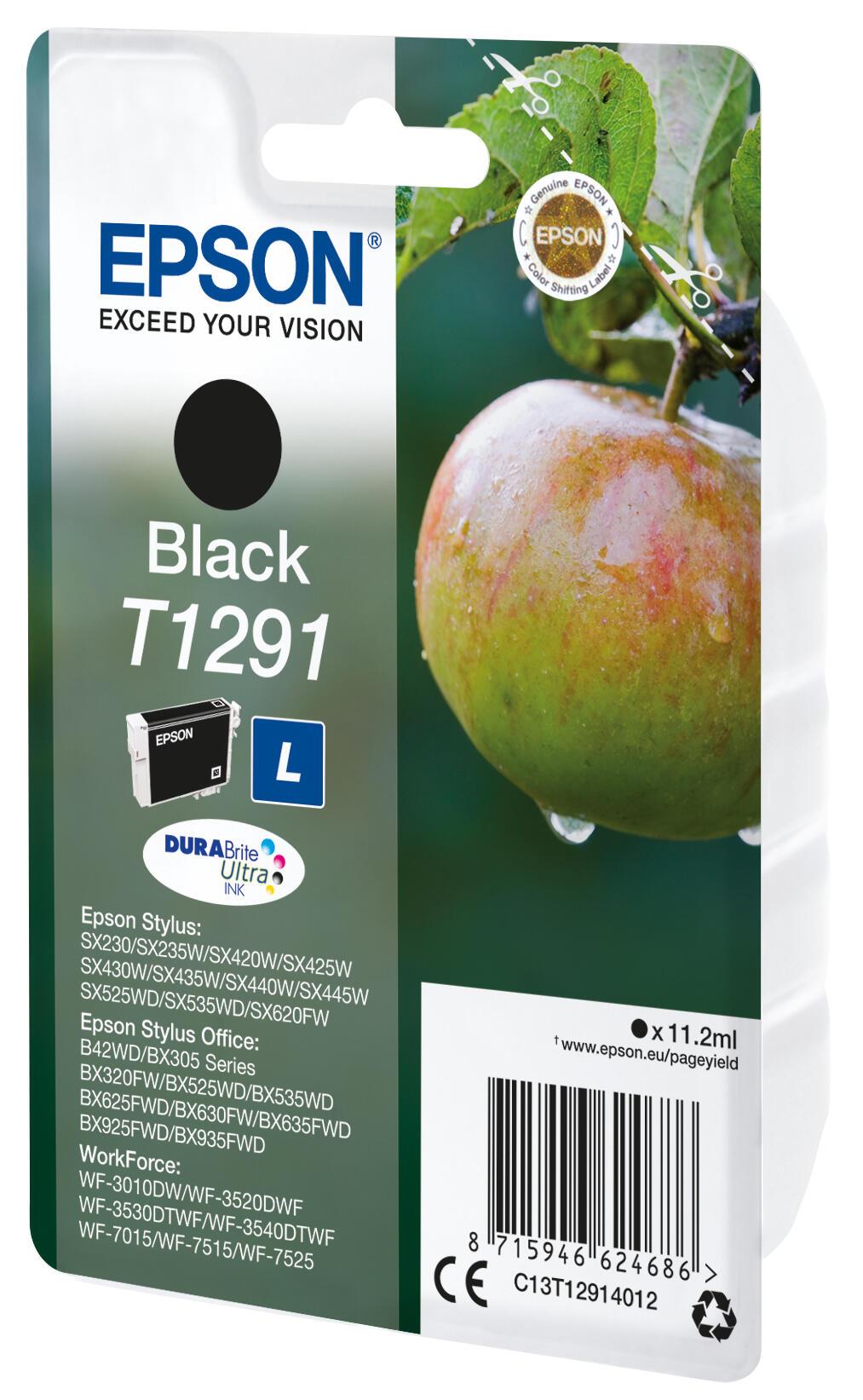 Epson Inchiostro T1291 / C13T12914012 Nero Standard