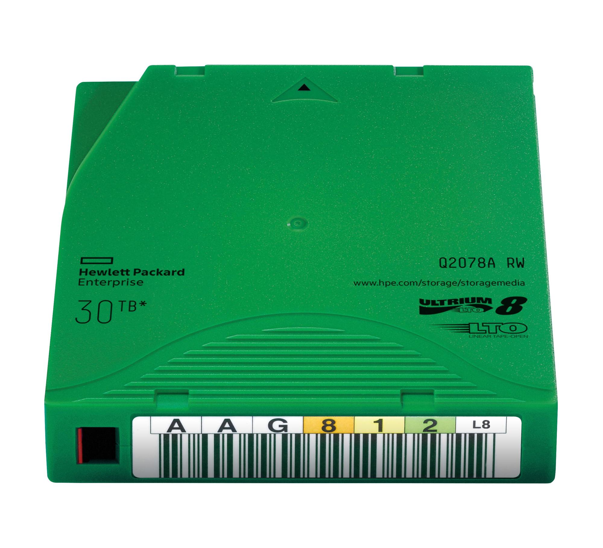 HP LTO-Tape LTO8 / Q2078A Grün
