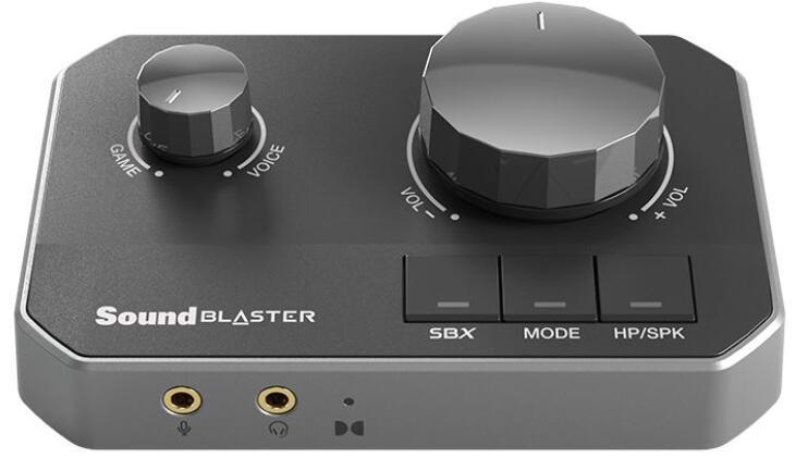 Creative Carte son Sound Blaster G8 / 70SB190000000 Noir