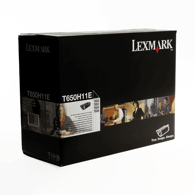 Lexmark Tóner t650h11e Negro