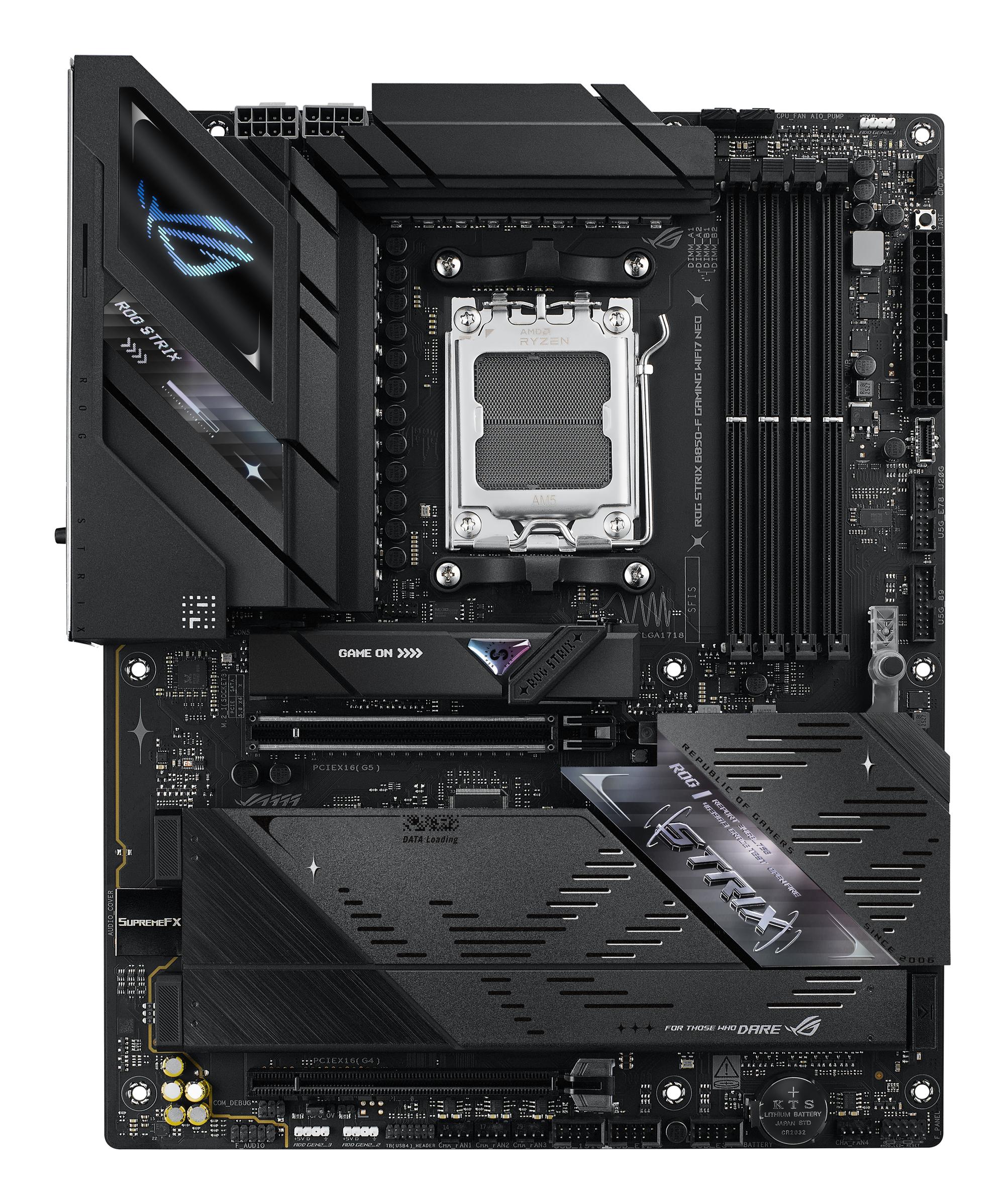ASUS Carte mère ROG STRIX B850-F GAMING WIFI7 NEO / 90MB1NX0-M0EAY0 Multicolore