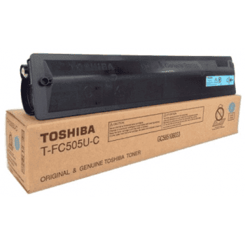 Toshiba Tóner T-FC505EC / 6AJ00000290 Cyan (6AJ00000135)