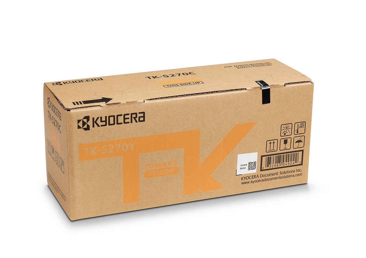 Kyocera Toner TK-5270Y / 1T02TVANL0 Jaune