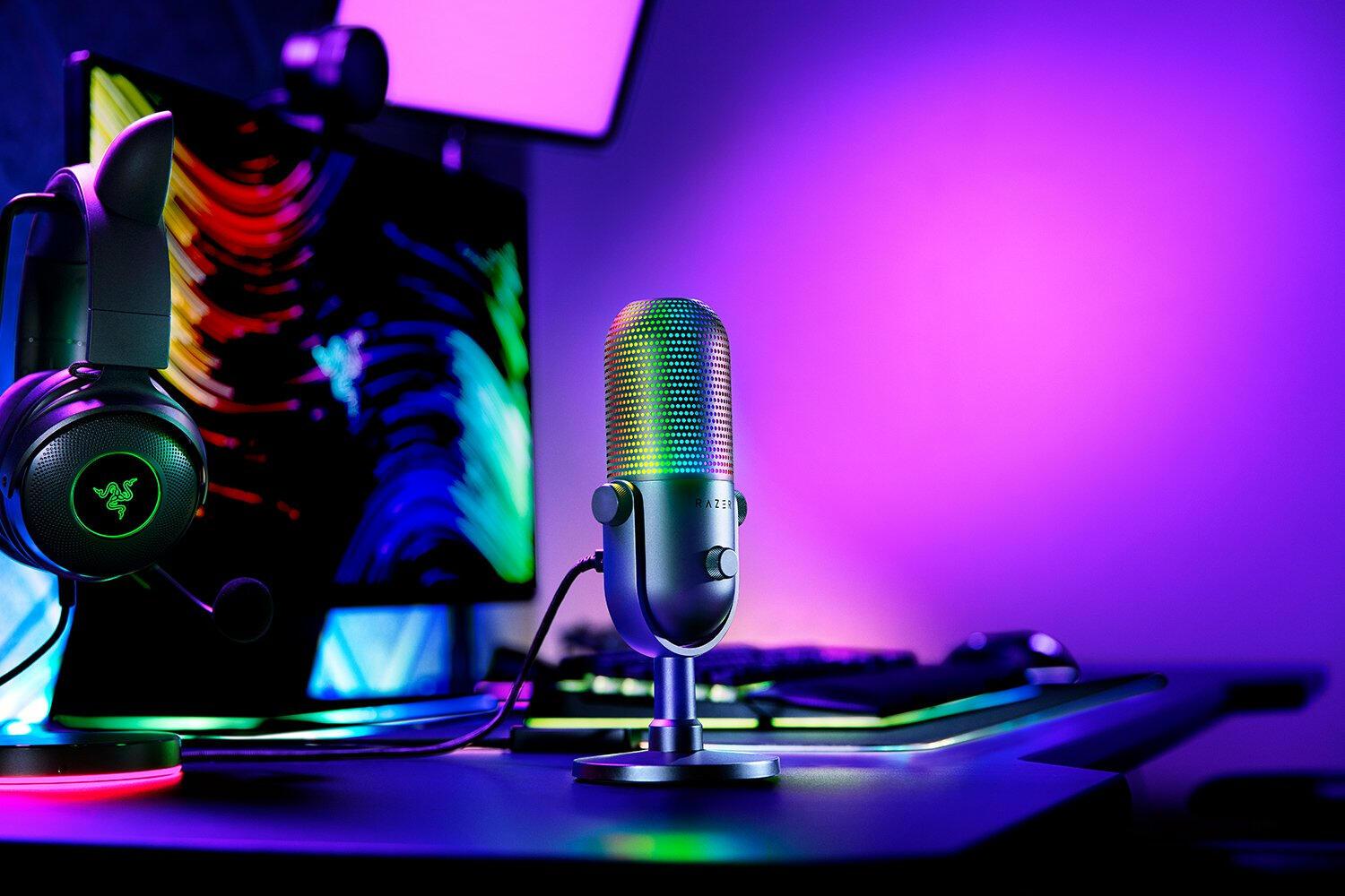 Razer Micro Seiren V3 Chroma / RZ19-05060100-R3M1 Noir