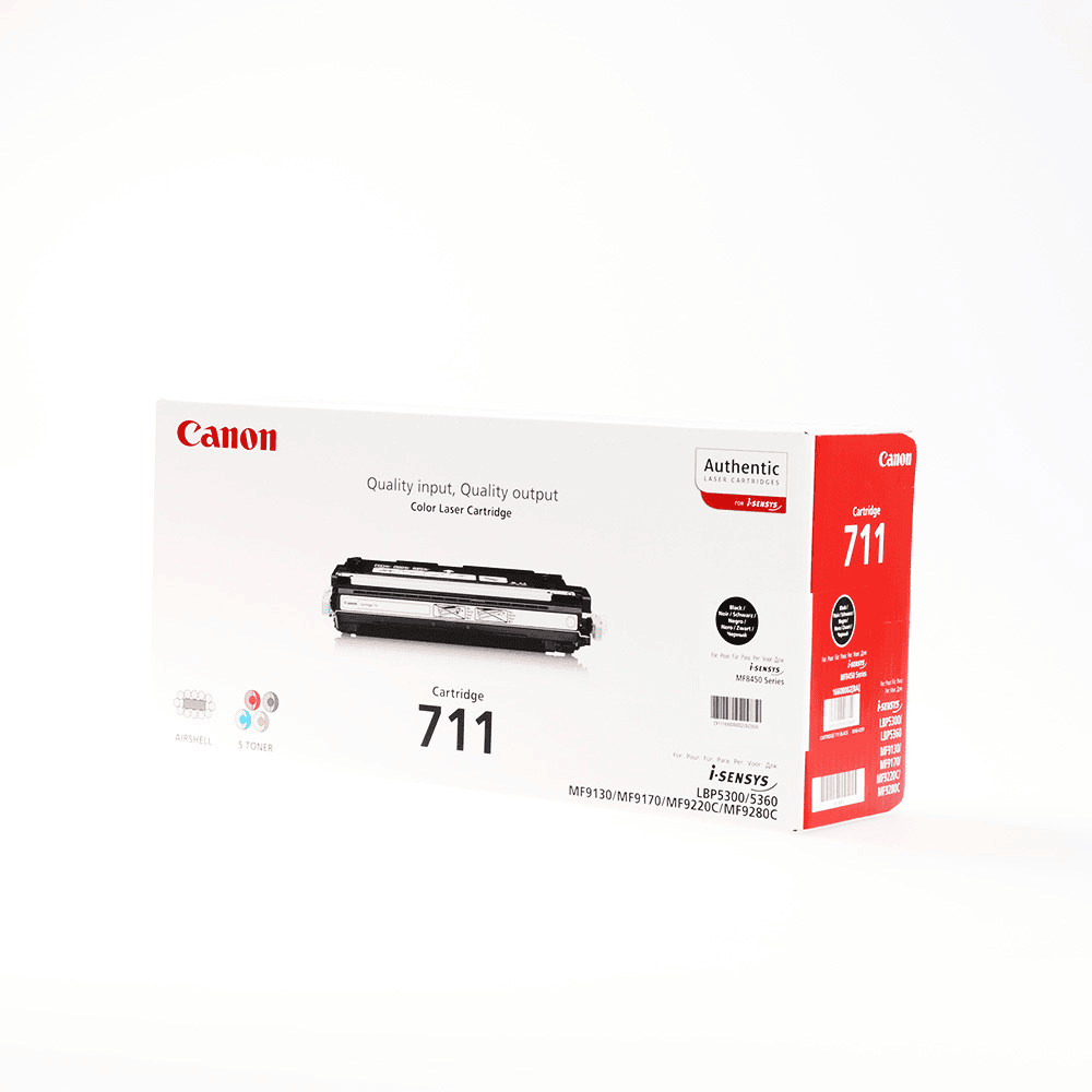 Canon Tóner 711 / 1660B002 Negro Estándar