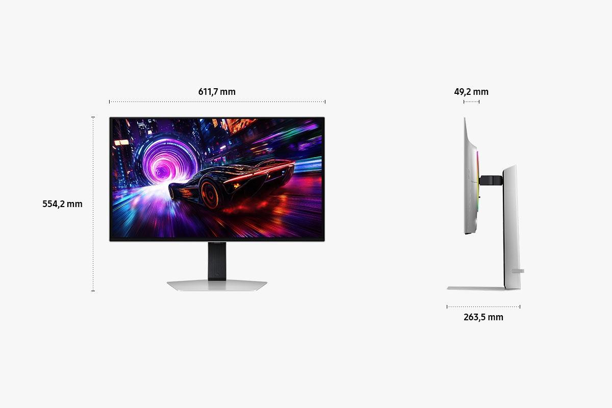 Samsung Moniteur S27FG814SU / LS27FG814SUXEN Métallique