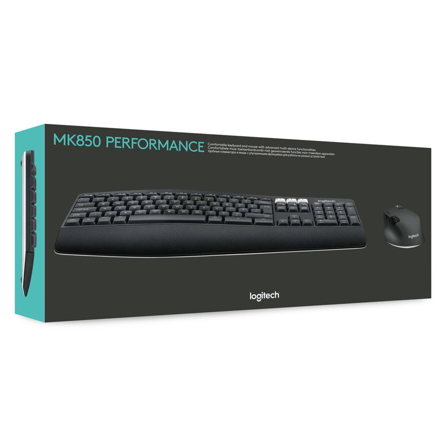 Logitech Set de ratón y teclado MK850 Performance / 920-008221 Negro