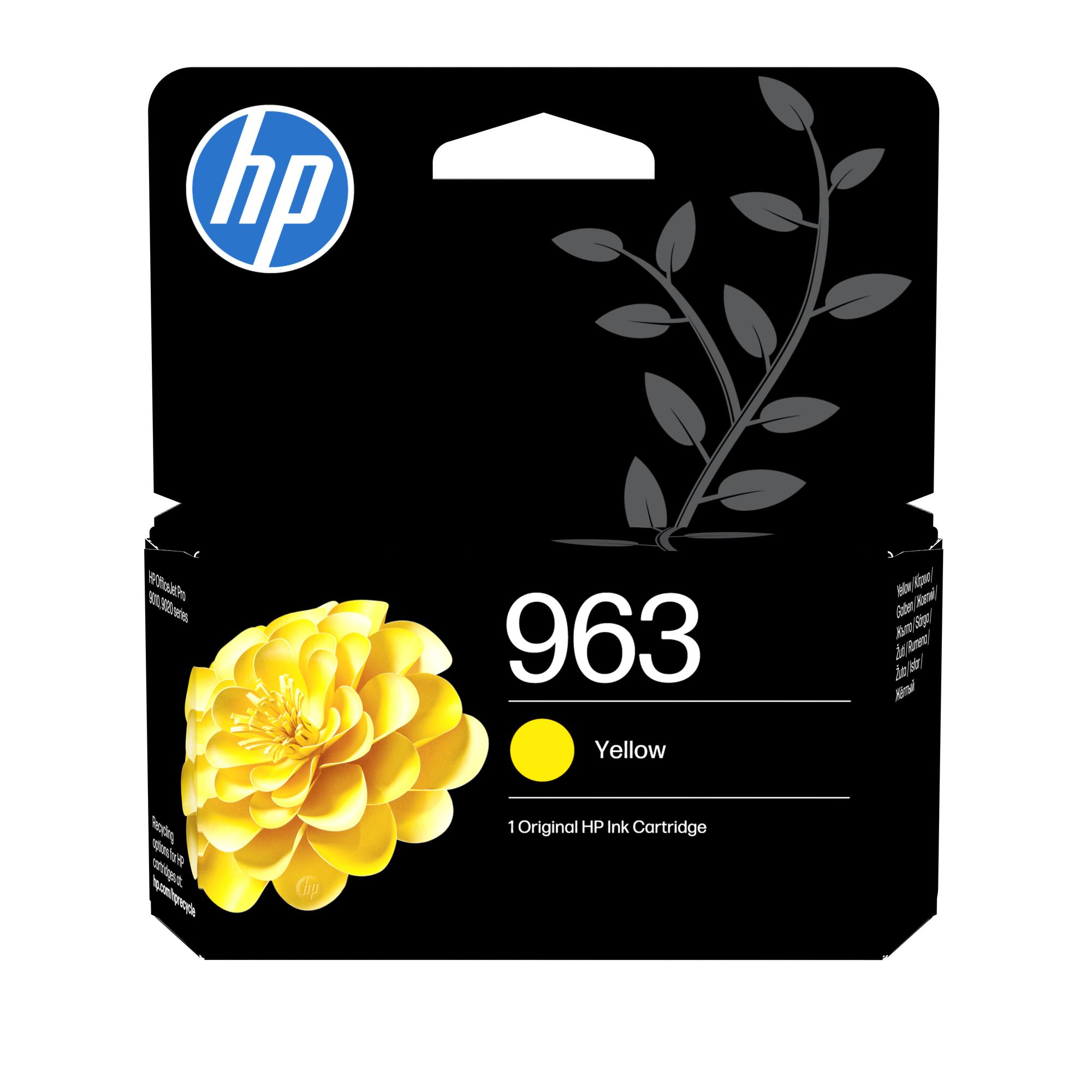 HP Tinta 963 / 3JA25AE Amarillo