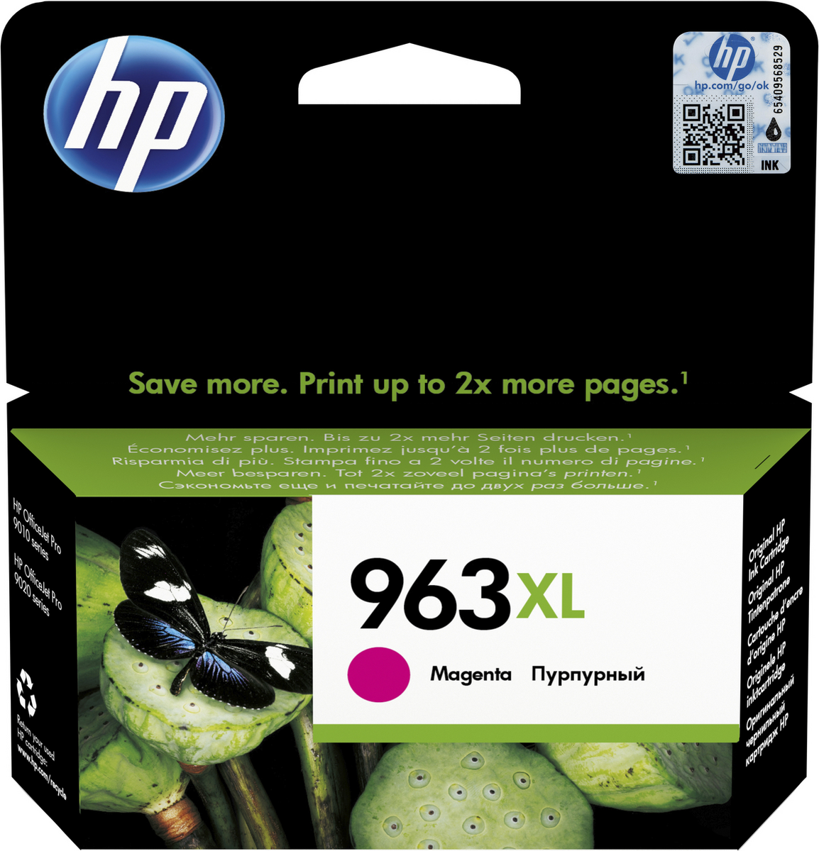 HP Ink 963XL / 3JA28AE Magenta XL